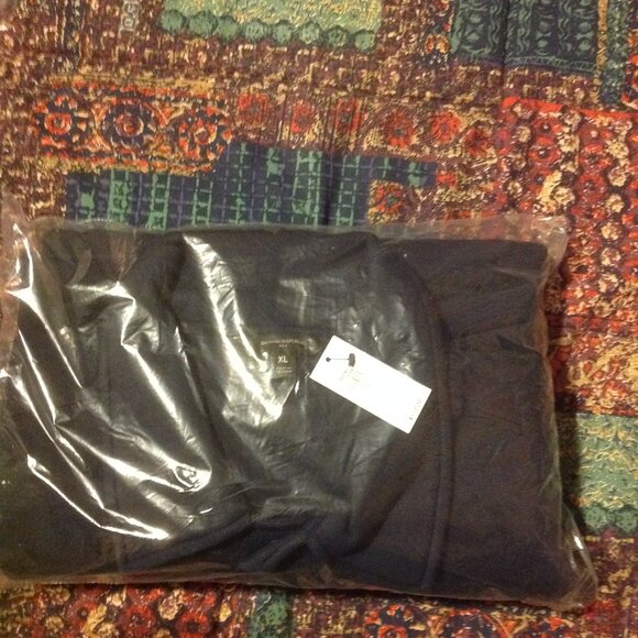 Banana Republic Men's Large & X-L Navy Snap Closure Shirt Jackets- New with Tags - Picture 3 of 10